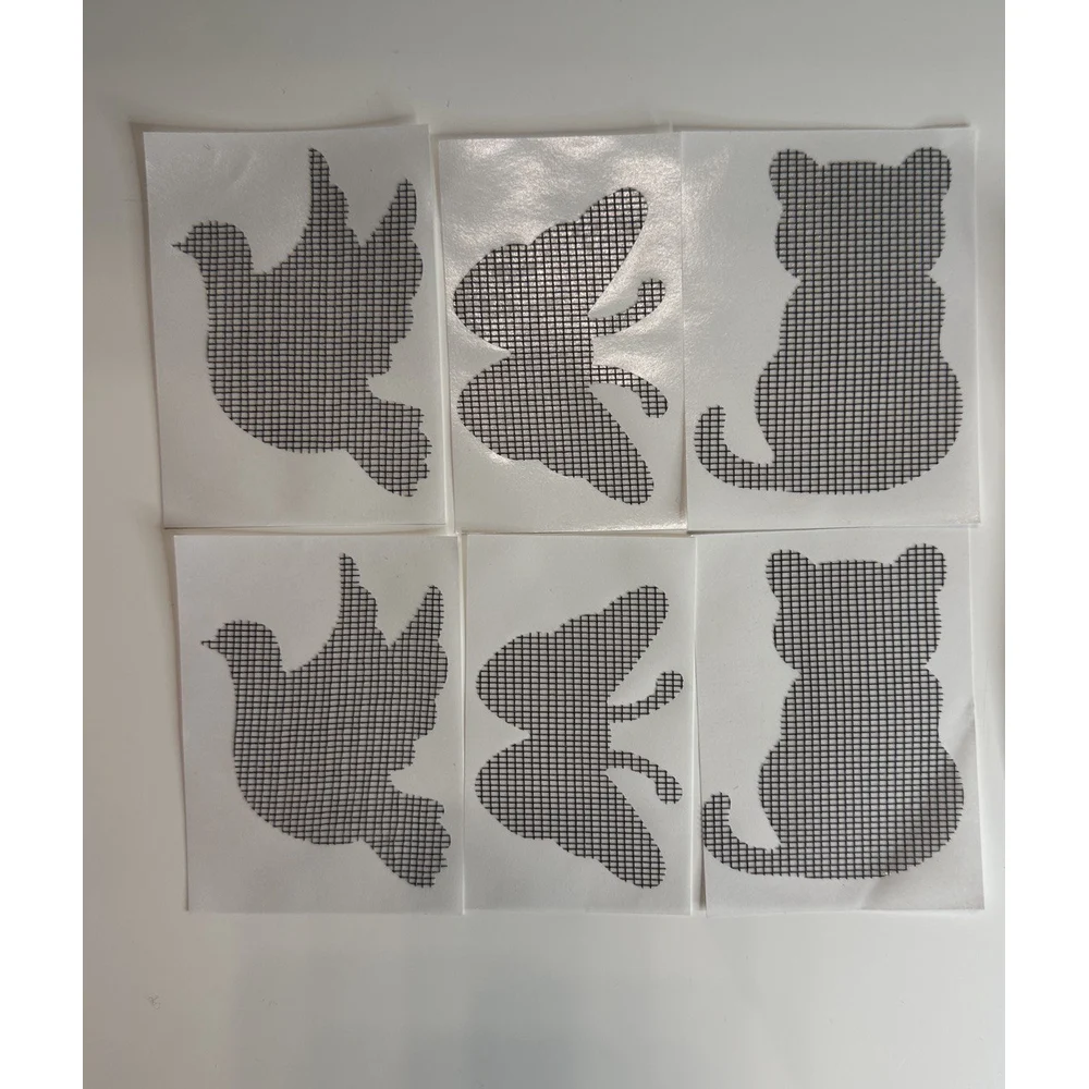 Заплатки для москитной сетки Фауна ПилотПро 10x7,5см, 6 штук, серый 21366