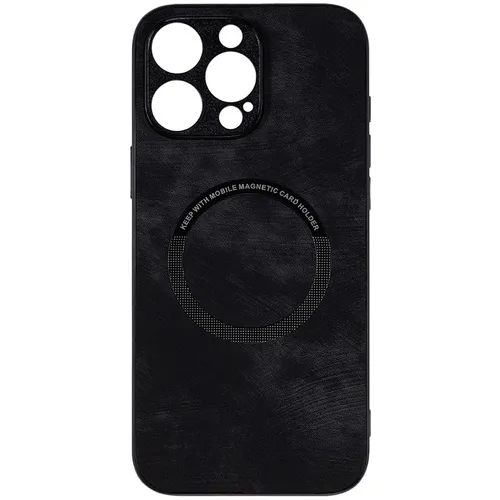 Чехол (клип-кейс) ZIBELINO Premium, для Apple iPhone 16 Pro Max, черный [zmp-apl-16-pro-max-blk]