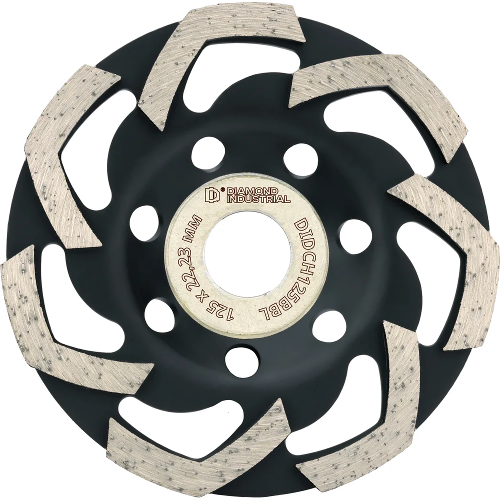 Чашка алмазная Diamond Industrial Segmented BOOMERANG Black Version DIDCH125BBL