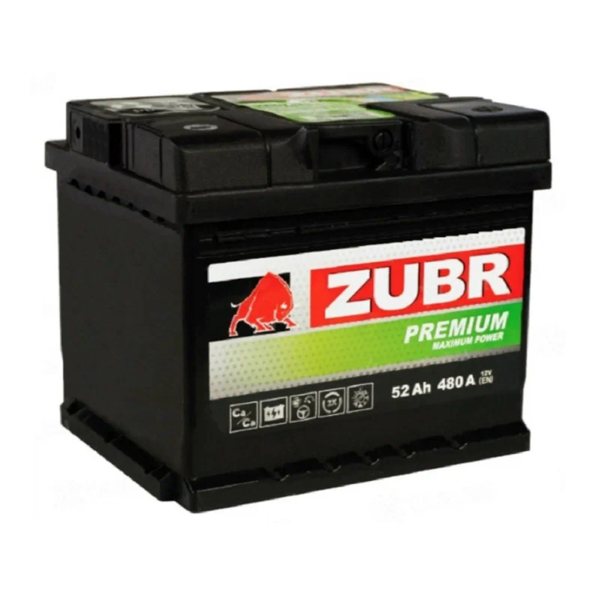 Zubr PREMIUM 6СТ 175 190 207 обратная