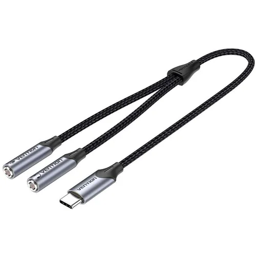 Кабель-переходник для наушников VENTION BGPHY 2XJACK