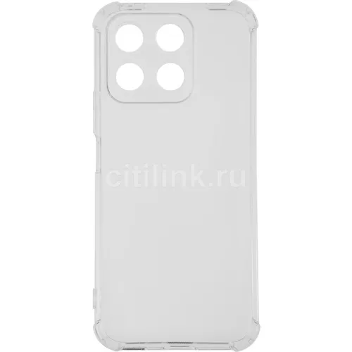 Чехол (клип-кейс) BORASCO Bumper Case, для Honor X8b, противоударный, прозрачный [72978]