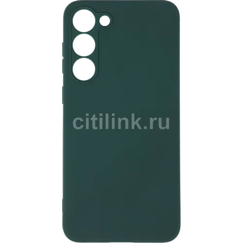 Чехол (клип-кейс) BORASCO 71531, для Samsung Galaxy S23+, зеленый