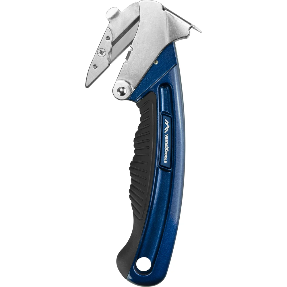 Нож усиленный складской безопасный vertextools для вскрытия упаковочных материалов 0044-30