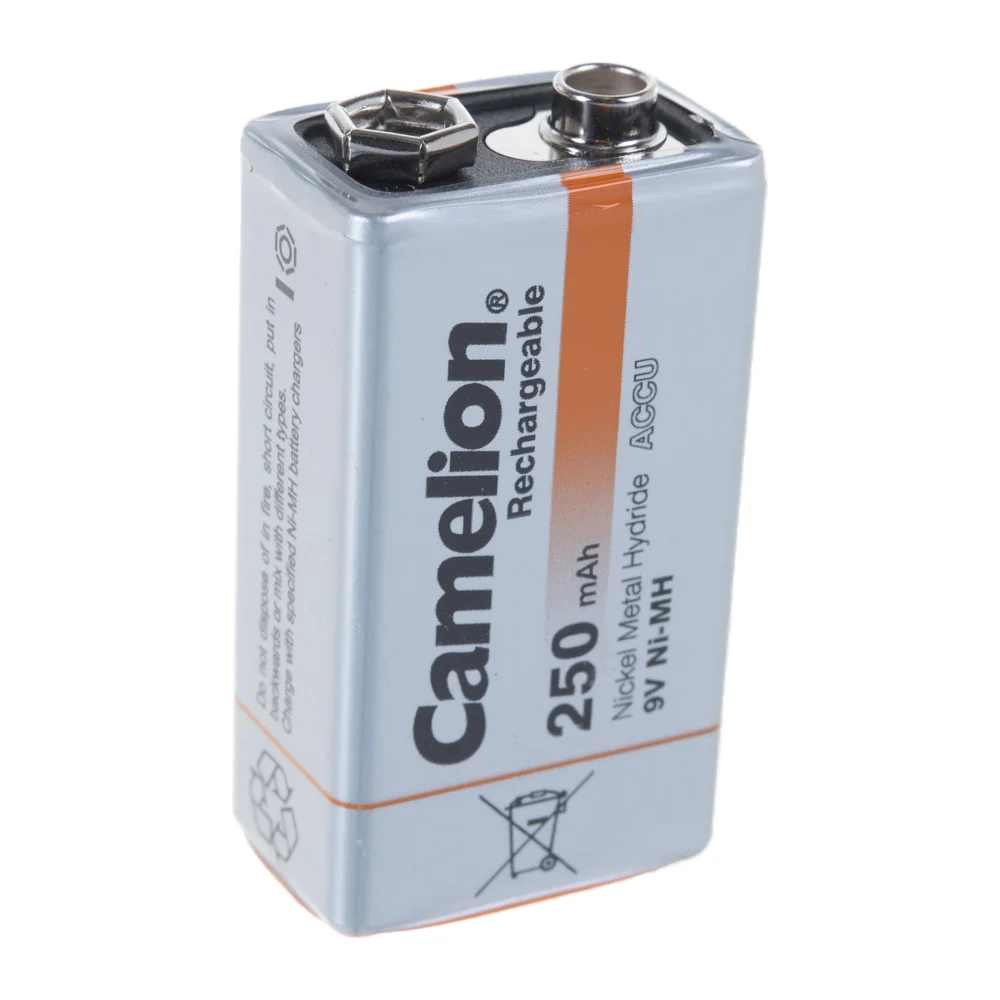9V Аккумуляторная батарейка CAMELION NH-9V250BP1