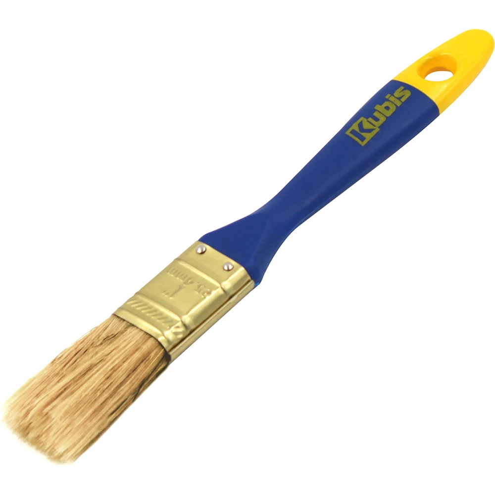 Кисть плоская KUBIS 25х44х12 мм, MultiPaint, натуральная щетина 04-00-1025