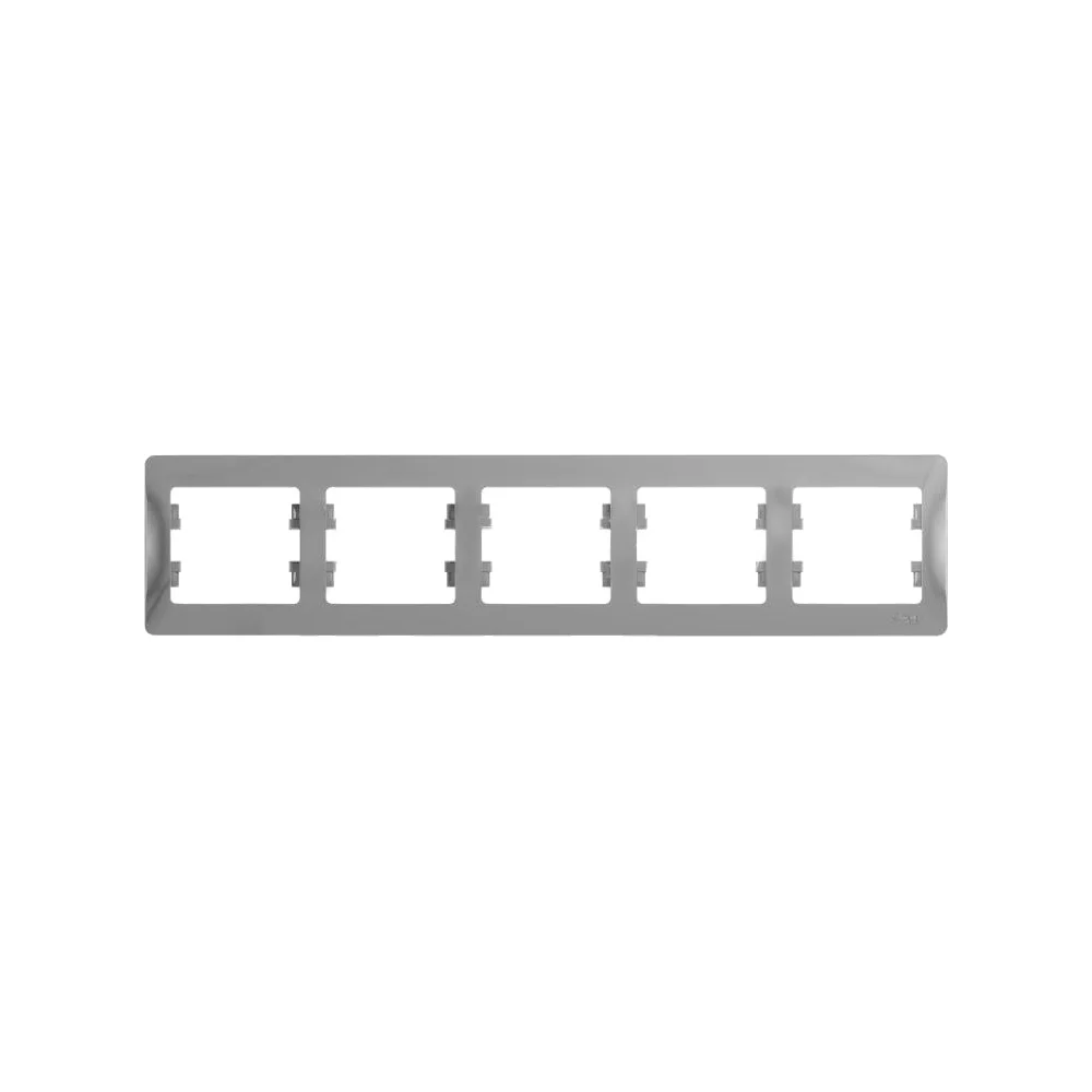 5-постовая горизонтальная рамка Systeme Electric GLOSSA GSL000305