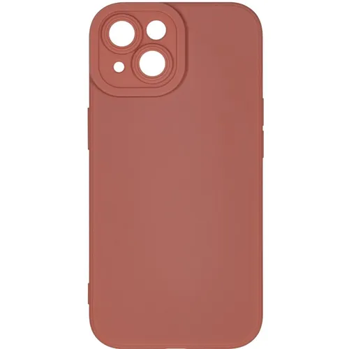 Чехол (клип-кейс) ZIBELINO TPU Matte, для Apple iPhone 15, розовый [ztmf-apl-15-pu-pnk]