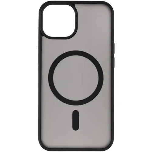 Чехол (клип-кейс) ZIBELINO Matte Shield, для Apple iPhone 14, противоударный, черный [zms-apl-14-msd-blk]