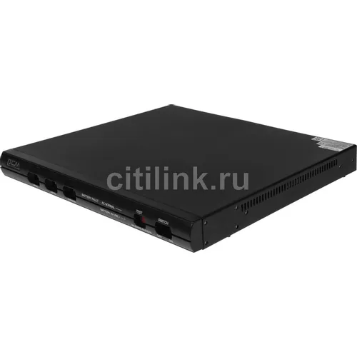 Источник бесперебойного питания Powercom King RM Rack KIN-600AP-RM-1U