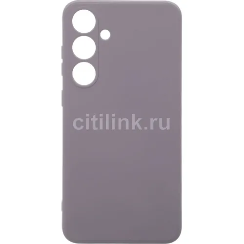 Чехол (клип-кейс) BORASCO Microfiber Case, для Samsung Galaxy S24+, лавандовый [72950]
