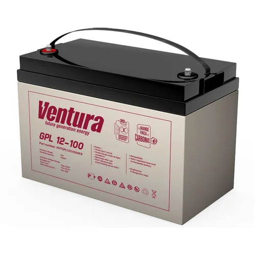 Аккумуляторная батарея VENTURA GPL 12-100 для ИБП, 12В, 100Ач [vntgpl1201000f8]