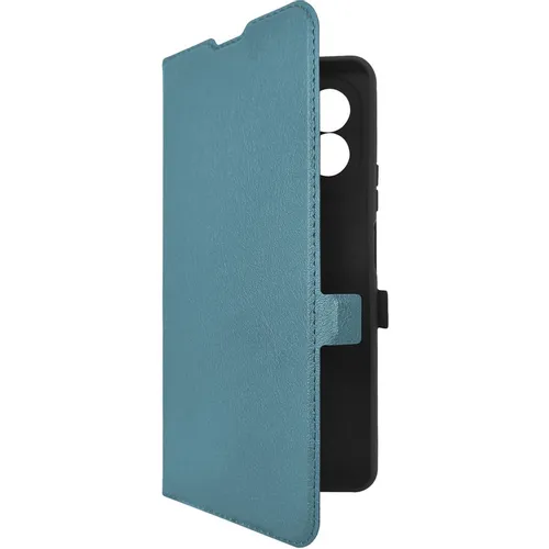 Чехол (флип-кейс) BORASCO Book Case, для Tecno Pova 7 Neo, зеленый опал [75465]