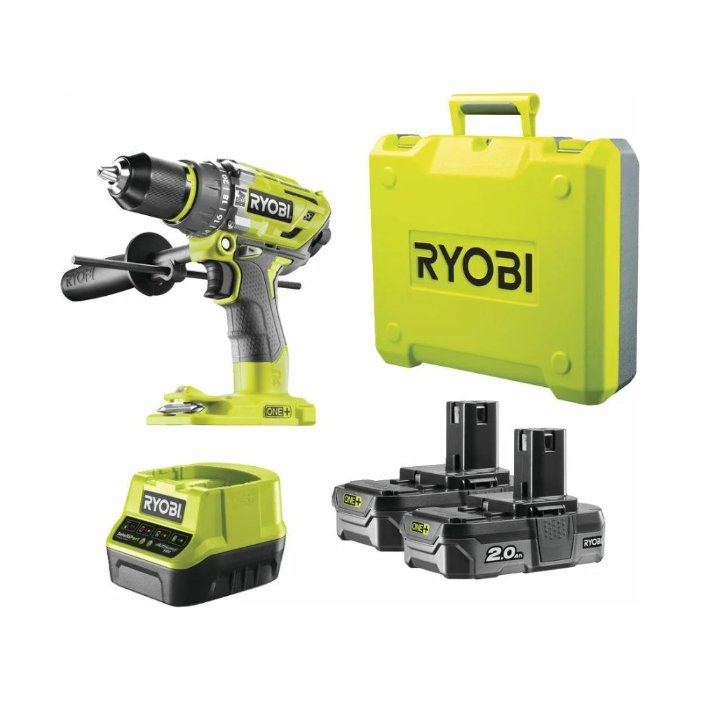Бесщеточная ударная дрель-шуруповерт Ryobi ONE R18PD7-220B