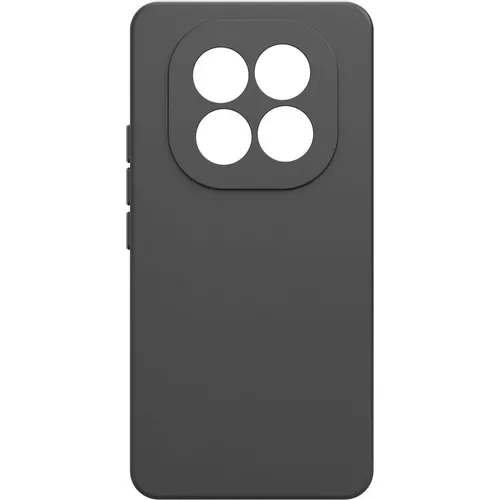 Чехол (клип-кейс) BORASCO Silicone Case, для Xiaomi Redmi Note 15 Pro 4G, черный [76152]