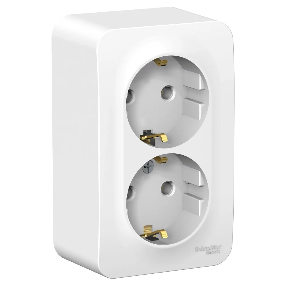 Двойная розетка Systeme Electric BLANCA BLNRA010201