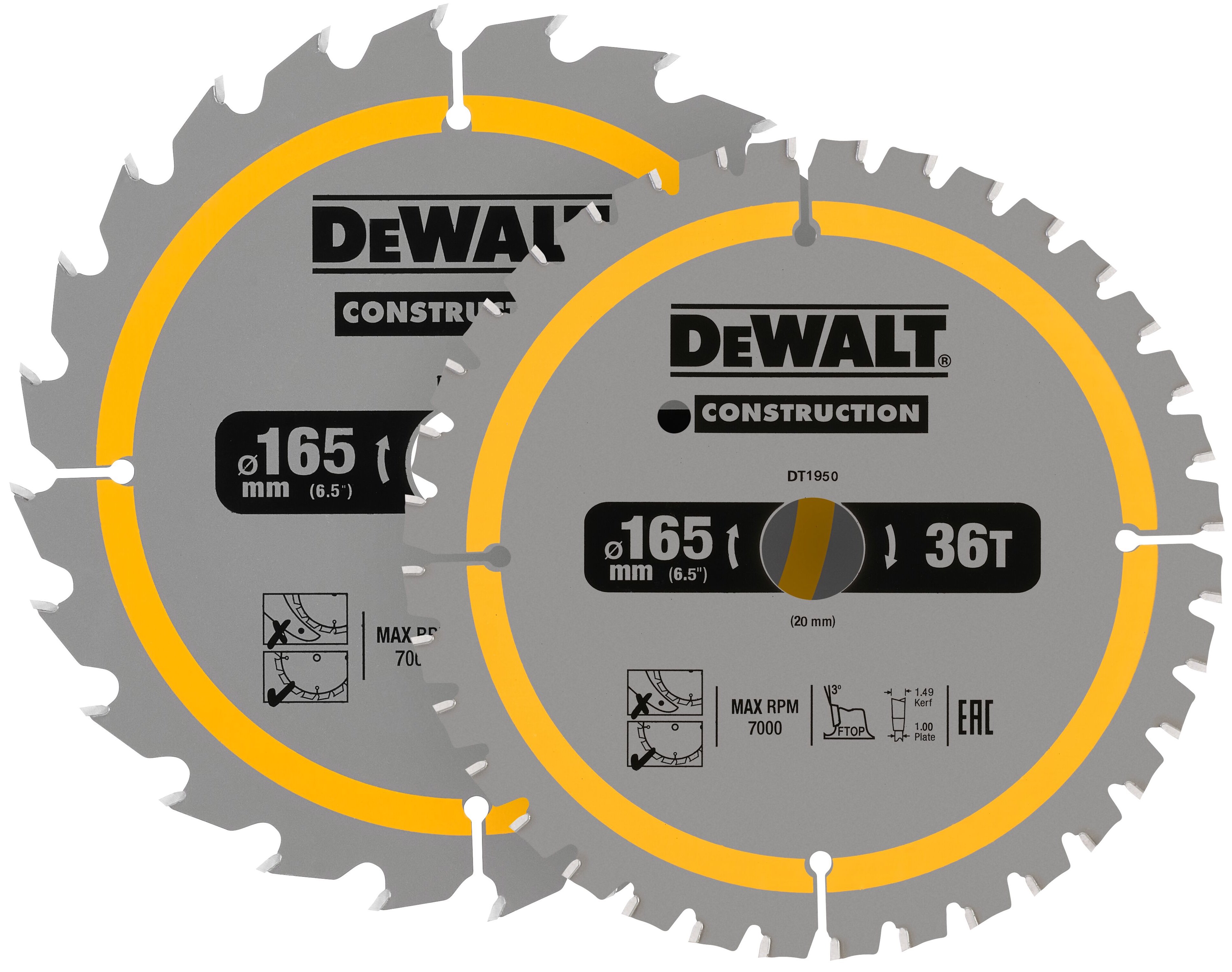 Пильный диск по дереву DEWALT DT90270