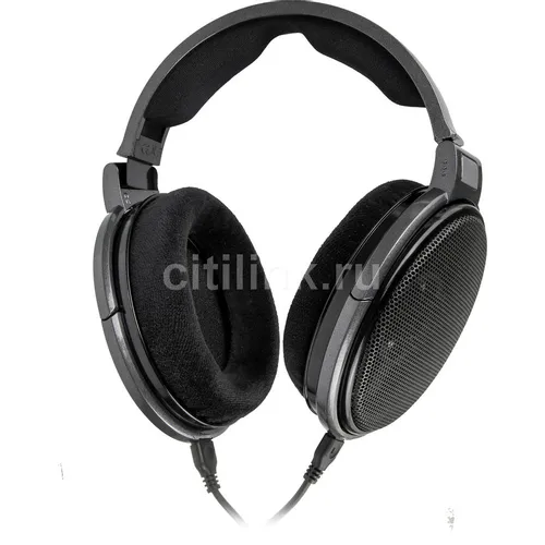 Наушники Sennheiser HD 650, 6.3 мм, накладные, черный [508825 hd 650]
