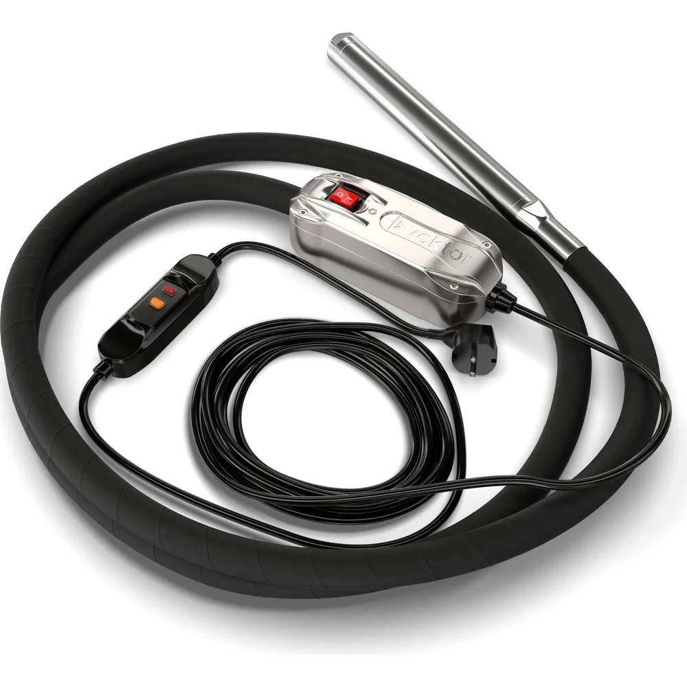 Глубинный вибратор с преобразователем VEKTOR EL40