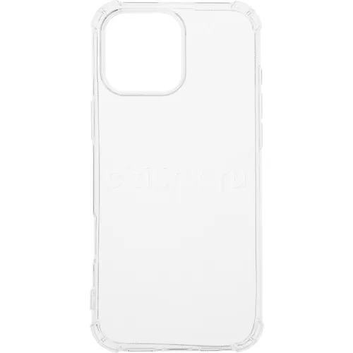 Чехол (клип-кейс) BORASCO Bumper Case, для Apple iPhone 16 Pro Max, противоударный, прозрачный [73524]