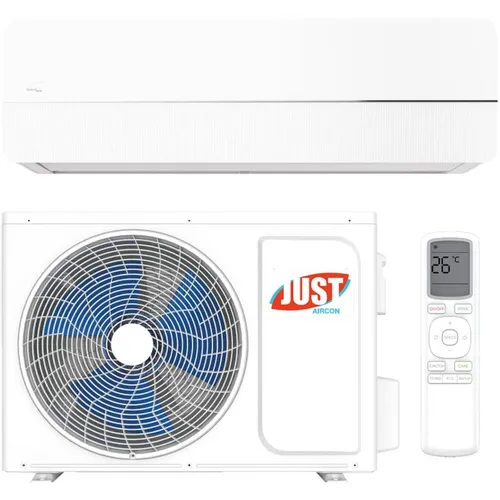 Сплит-система JUST AIRCON Silvery JAС-12HPSA/CGS настенная, до 26м2, 12000 BTU, (комплект из 2-х коробок)