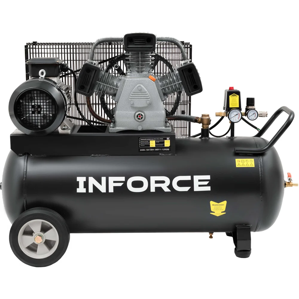 Ременной компрессор Inforce IBCW-100L-3P/580